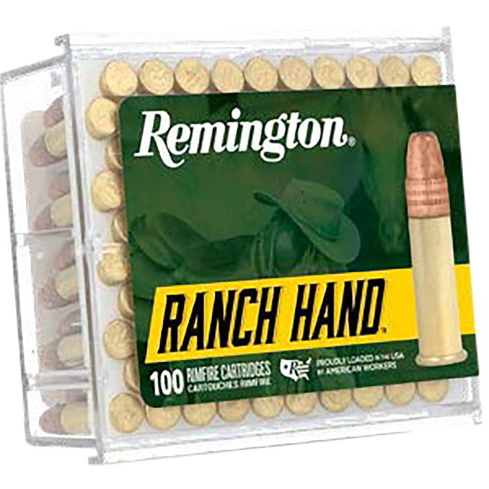 Remington Ammunition R21263 Ranch Hand22LR 42gr Plated Lead Round Nose 100 Per Box/50 Case