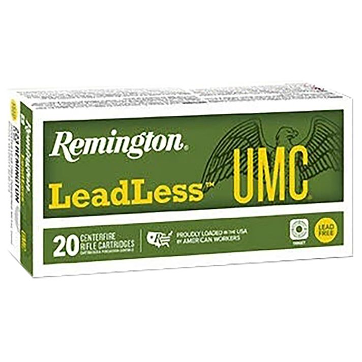 Remington Ammunition R21420 UMC Leadless 223Rem 55gr 20 Per Box/10 Case