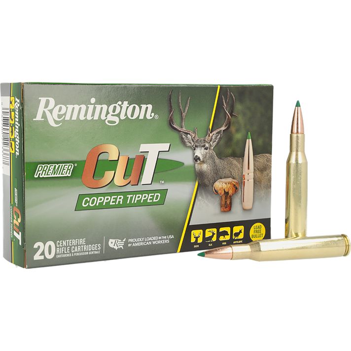 Remington Ammunition R22337 Premier Cut 270Win 130gr 20 Per Box/10 Case