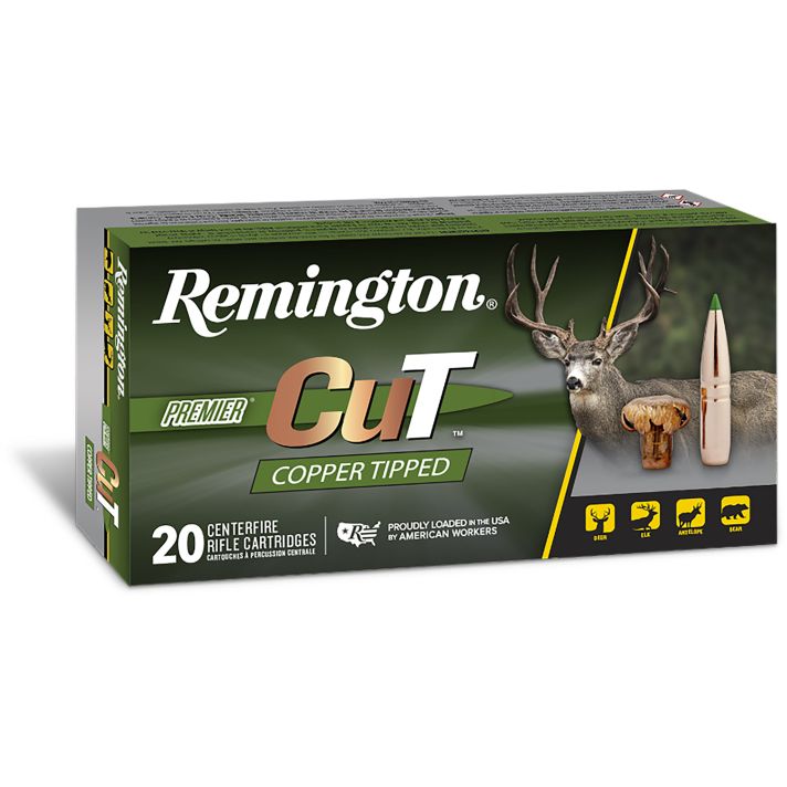 Remington Ammunition R22339 Premier Cut 7mm-08Rem 140gr 20 Per Box/10 Case