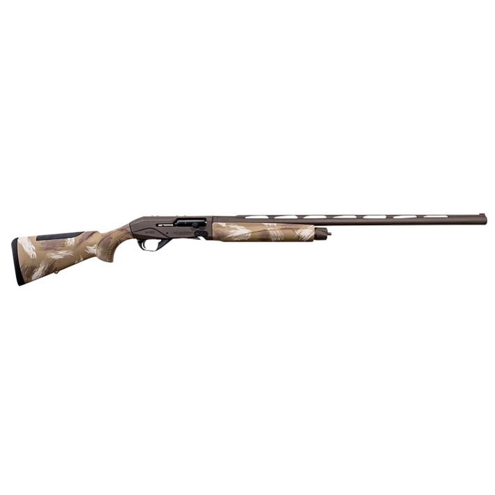 Weatherby XSL1228SMG SorixFull Size 12 Gauge Semi-Auto 3.50" 2+1 28" Burnt Bronze Cerakote Vent Rib Barrel & Drilled & Tapped Steel Receiver, Slough Camo Synthetic Stock w/Adj Shim, Ambidextrous