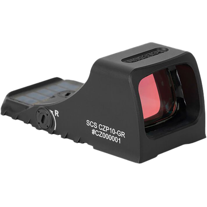 Holosun SCSP10GR SCS P10 Black Anodized 1 x 0.58" X 0.77" 2 MOA Green Dot/32 MOA Circle Multi Reticle