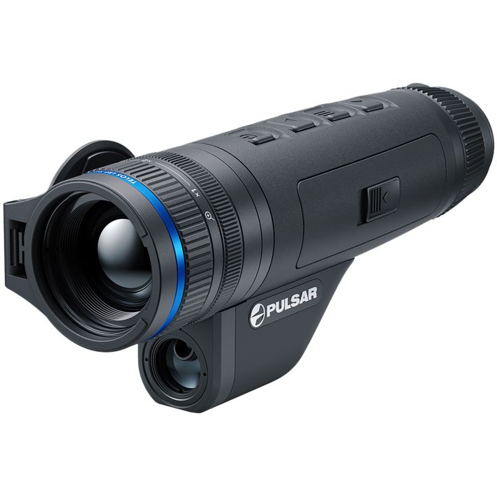 Pulsar PL77512 Telos LRF XQ35 Thermal Hand HeldBlack 3-12x35mm 384x288, 17 Microns Resolution Zoom 4x