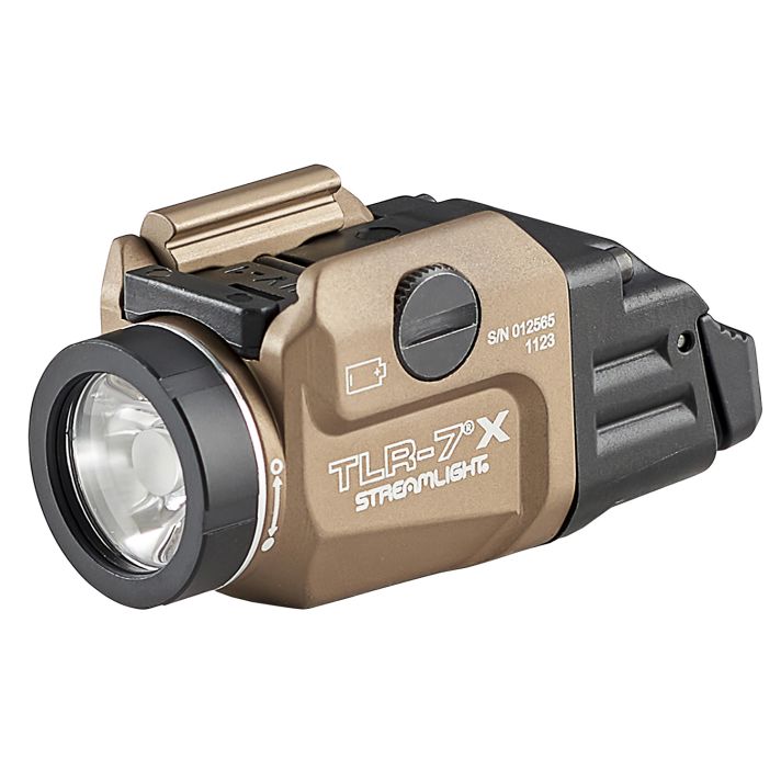 Streamlight 69456 TLR-7 X USBFlat Dark Earth 500 Lumens White LED