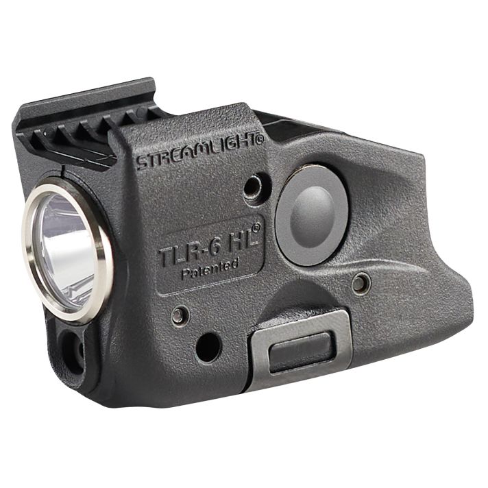 Streamlight 69343 TLR-6 HL Gun LightBlack 300 Lumens White LED/Red Laser Glock Gen 3/4/5