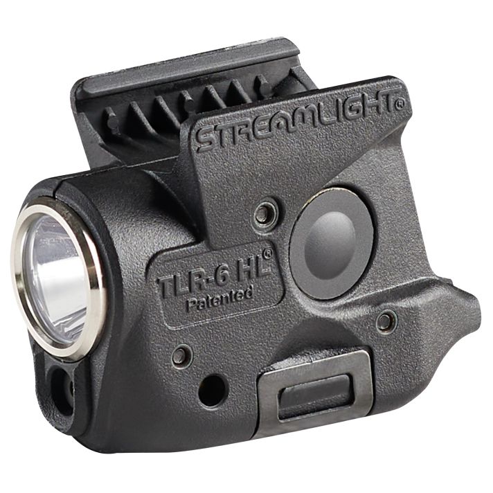 Streamlight 69344 TLR-6 HL Gun LightBlack 300 Lumens White LED/Red Laser Sig Sauer P365/P365 XL