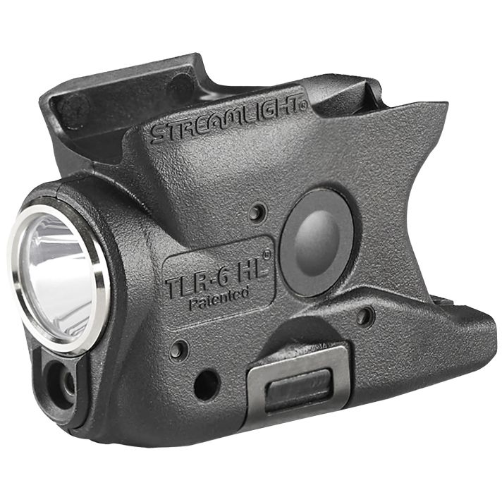 Streamlight 69342 TLR-6 HL Gun LightBlack 300 Lumens White LED/Red Laser Smith & Wesson M&P Shield