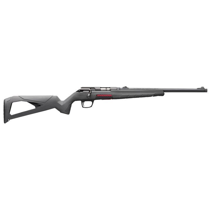 Winchester Repeating Arms 525201186 XpertFull Size 17 WSM 8+1 16.50" Matte Black Threaded Sporter Barrel, Drilled & Tapped Steel Receiver, Gray Synthetic Molded Stock