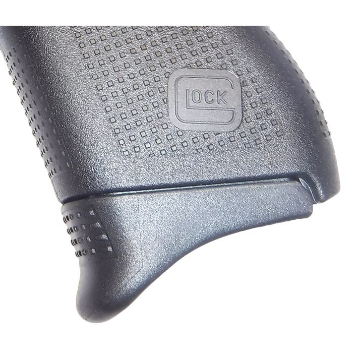 Pearce Grip PG43 Grip Extensionmade of Polymer with Black Finish & 3/4" Additional Length forGlock 43