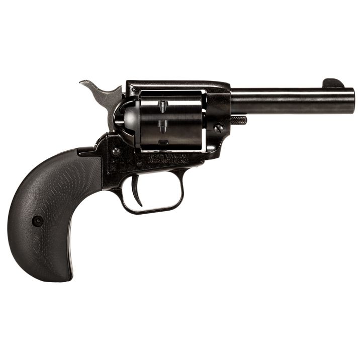 Heritage Mfg BK229WB3BH BarkeepCompact Frame 22 WMR 9rd 3" Black Oxide Steel Barrel, Frame & Cylinder, Black Birds Head G10 Grip, Exposed Hammer