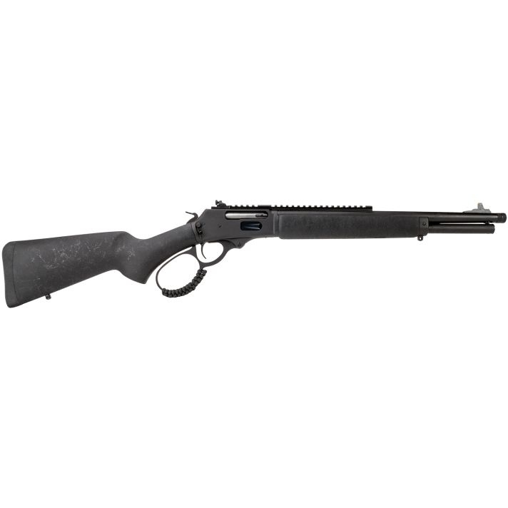 Rossi 954570161TB R95 Triple Black 45-70 Gov 5+1 16.50" Black Oxide Steel Barrel Picatinny Rail Fixed Wood Stock