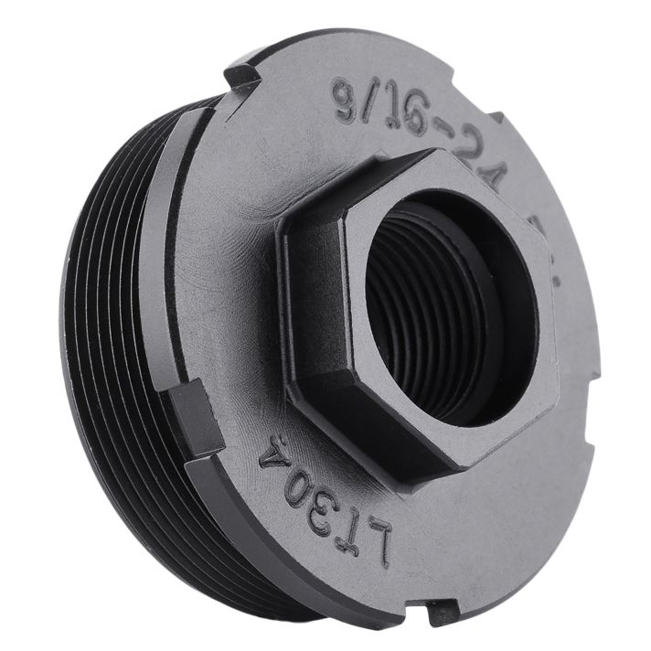 Dead Air LT301 HUB Direct Thread Mount 1/2"x28 4140 HT Alloy Steel Black