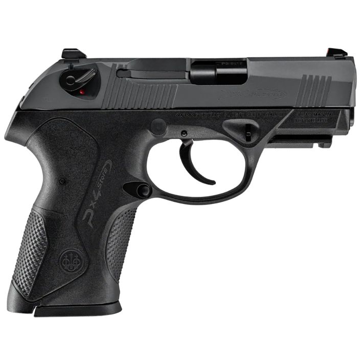 Beretta USA JXC9G10CC2 PX4 G Compact Carry 9mm Luger 10+1 3.20" Black Inox Heavy Contour Rotating Barrel, Black Bruniton Serrated Steel Slide, Black Polymer Frame w/Picatinny Rail