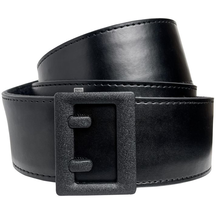 Team Nexbelt Operating PCS1817 Duty BeltBlack Leather 2.25" Wide Buckle Closure