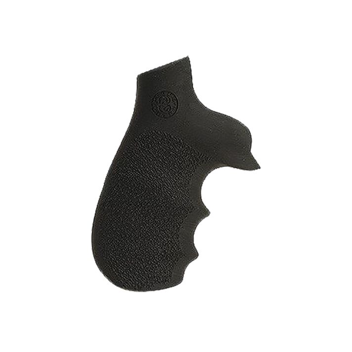 Hogue 73000 OverMolded Monogrip Black Rubber with Finger Grooves for Taurus Tracker, Judge
