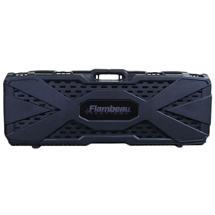 Flambeau 6500ARTactical Rifle Case Black Polypropylene Water Resistant