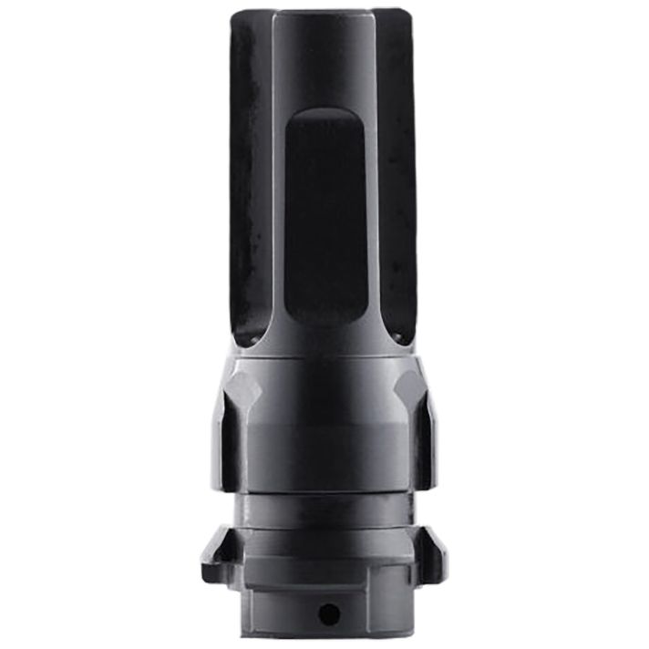 Dead Air DA306 KeyMo Flash Hider Black Nitride 4140 HT Alloy Steel 1/2"-28 Threads 2.70" OAL 22 Cal