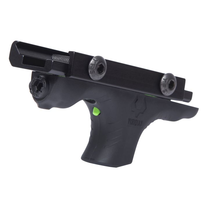 Viridian 912-0057 HS1 AR Hand Stop Green Laser with Picatinny Rail Adapter HS Series Black