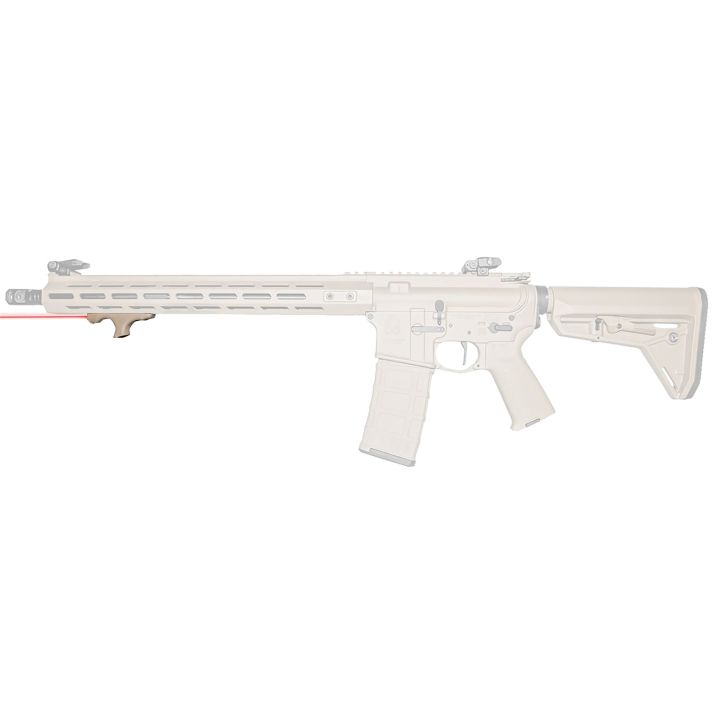 Viridian 912-0061 HS1 AR Hand Stop Red Laser with Picatinny Rail Adapter HS Series Flat Dark Earth