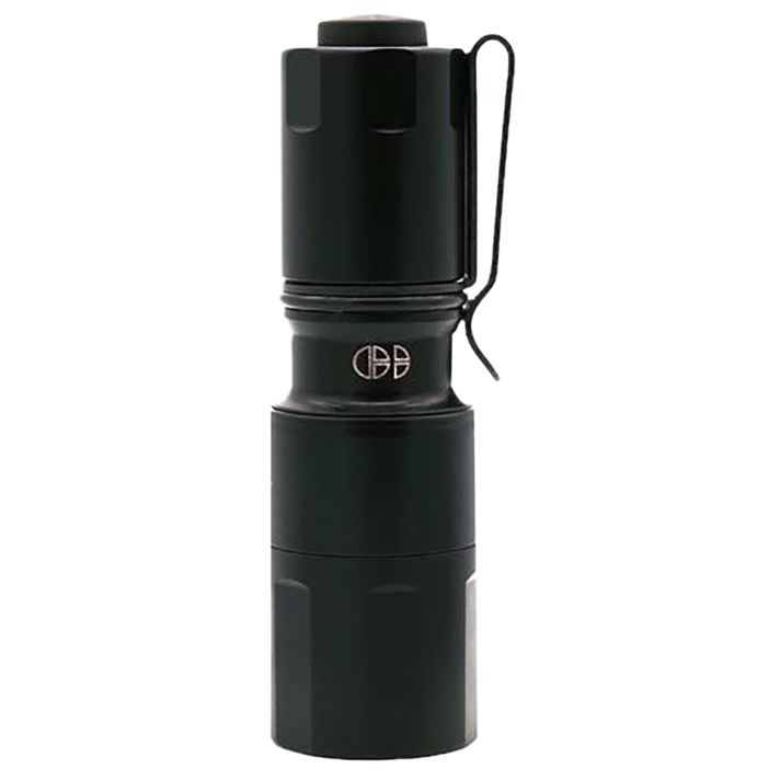Cloud Defensive CD2007HCDFP350BLK MCH-HC Micro Dual Fuel Black Anodized 800 Lumens White LED