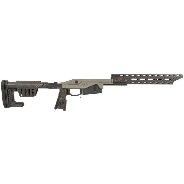 Fierce Firearms LACHSTUChassis Kit Tungsten Gray Fits AR-15 Long Action