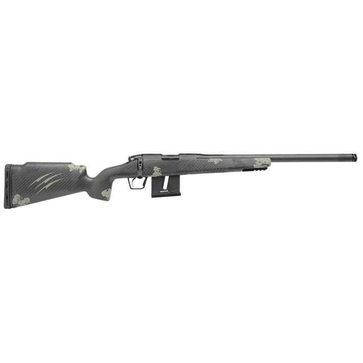 Fierce Firearms FRR17HMR18BF Carbon Razor17 HMR Black Cerakote Forest Camo