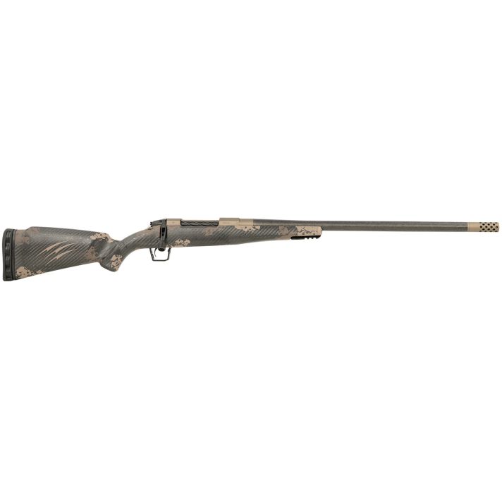 Fierce Firearms ROG7PRC22BRS Carbon RogueFull Size 7mm PRC 3+1 22" Hand Lapped/Match Grade Threaded Barrel, Smoked Bronze Cerakote Steel Receiver, Sonora Ambush Camo Fierce Rogue Carbon Fiber Stock