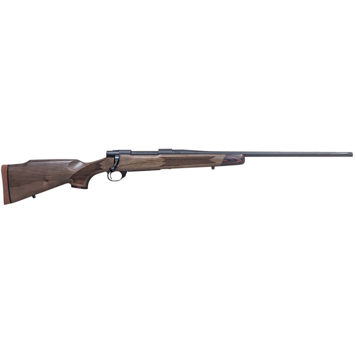 Howa HWH308LUX M1500 Super Deluxe Full Size 308 Win 4+1 22" Black Threaded Barrel, Matte Blued Drilled & Tapped Steel Receiver, Walnut Fixed Wood Stock