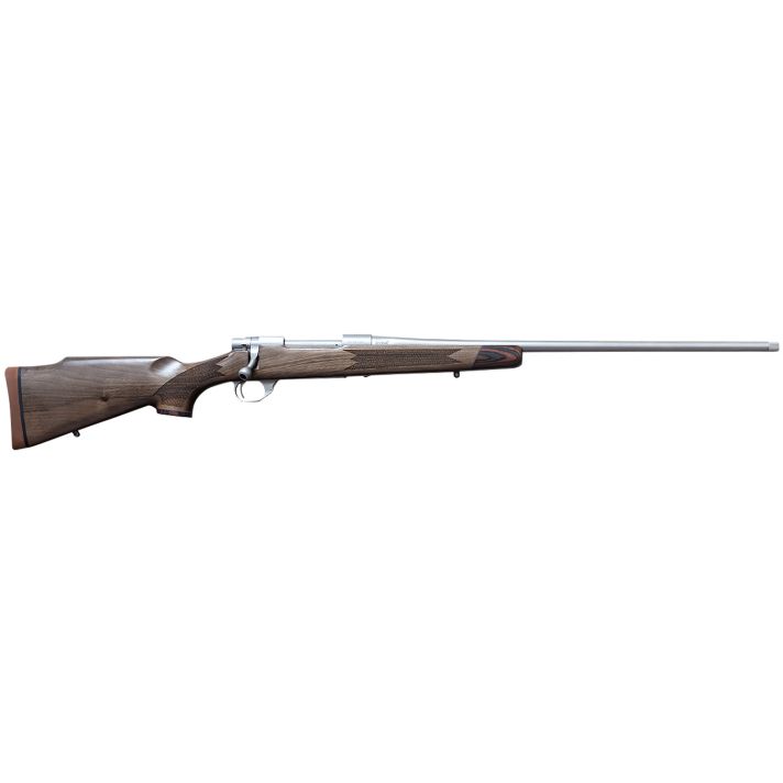 Howa HWH65CSLUX M1500 Super Deluxe Full Size 6.5 Creedmoor 4+1 22" Black Threaded Barrel, Black Drilled & Tapped Steel Receiver, Turkish Walnut Fixed Stock