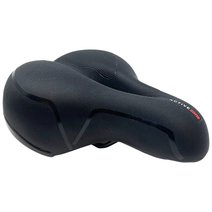 Bakcou E-bikes AOBS Comfort Seat Universal Fit Black Faux Leather Oversized