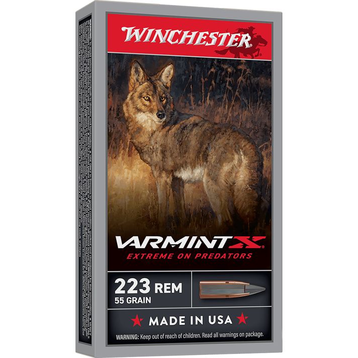 Winchester Ammo X22250PXP Varmint X22-250Rem 55gr Extreme Point 20 Per Box/10 Case