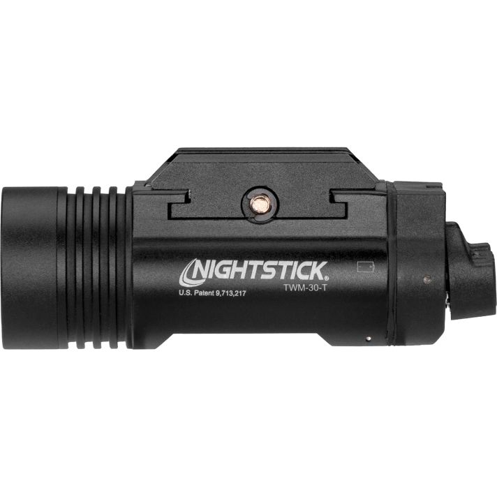 Nightstick TWM30T Tactical Weapon-Mounted Light TurboBlack Anodized Hardcoat 1200 Lumens White LED Light