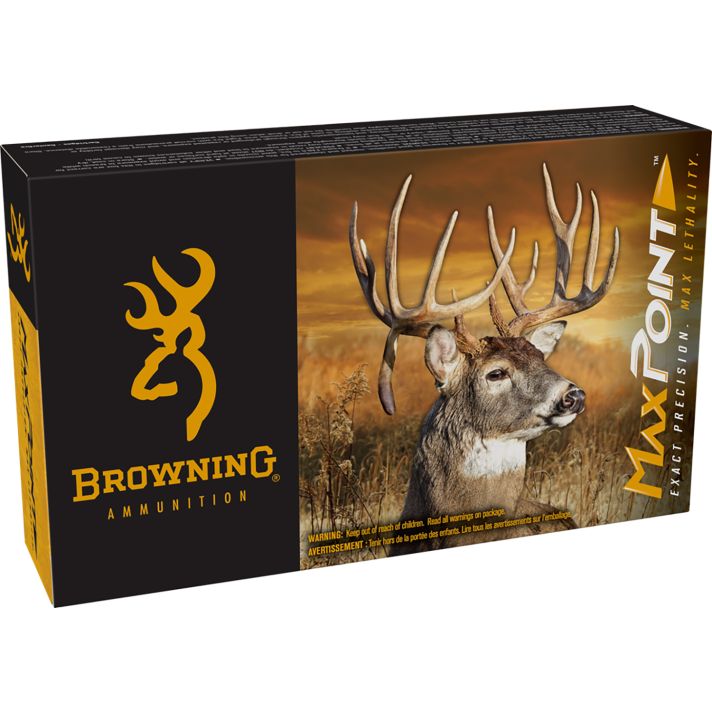 Browning Ammo B192103002 Max Point300Win Mag 180gr 20 Per Box/10 Case
