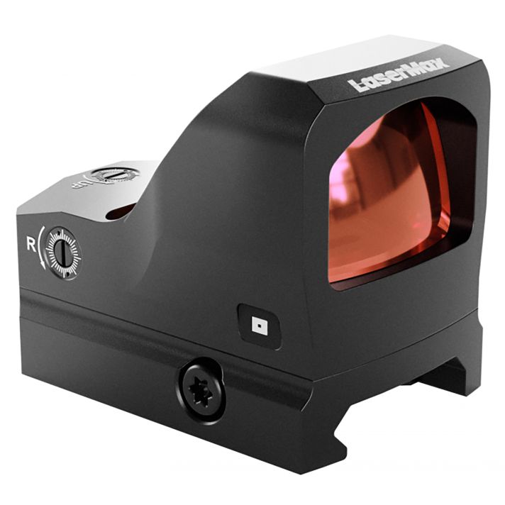 LaserMax LMCRDS Compact Red Dot SightMatte Black 1 x 0.98" x 0.66" 3 MOA Red Dot