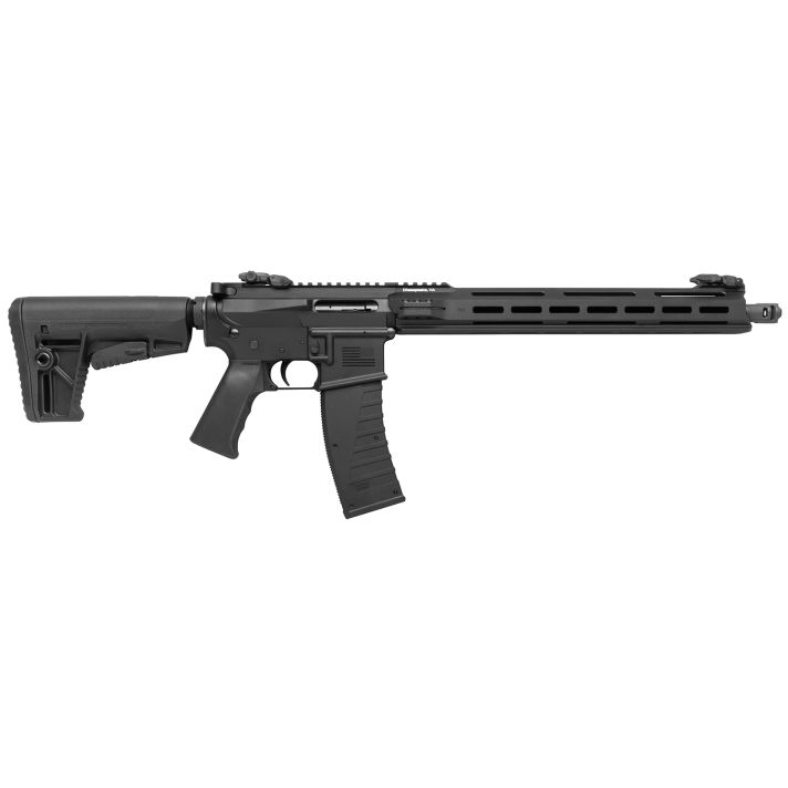 Kriss USA DM22CBL04 DMK22C Arca Full Size 22 LR 25+1 16.50" Black Nitride Steel Threaded Barrel, Black Aluminum Receiver, Arca Swiss Handguard, Black Synthetic 6 Position Stock