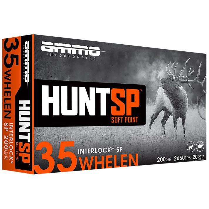 Ammo Inc 35W200SPA20 Hunt35Whelen 200gr Soft Point 20 Per Box/10 Case