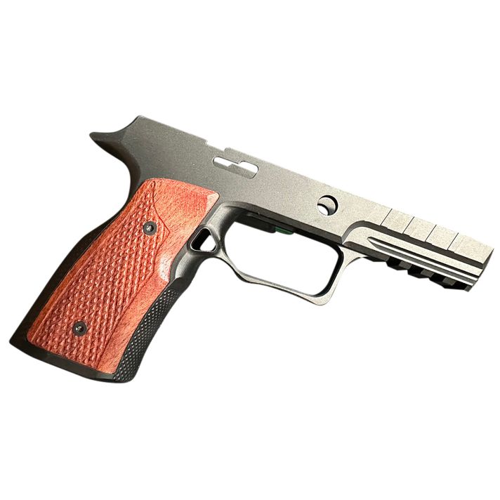 Sharps Bros SBGM09 Grip ModuleBlack w/ Cherry 7075-T6 Aluminum Fits Sig P320