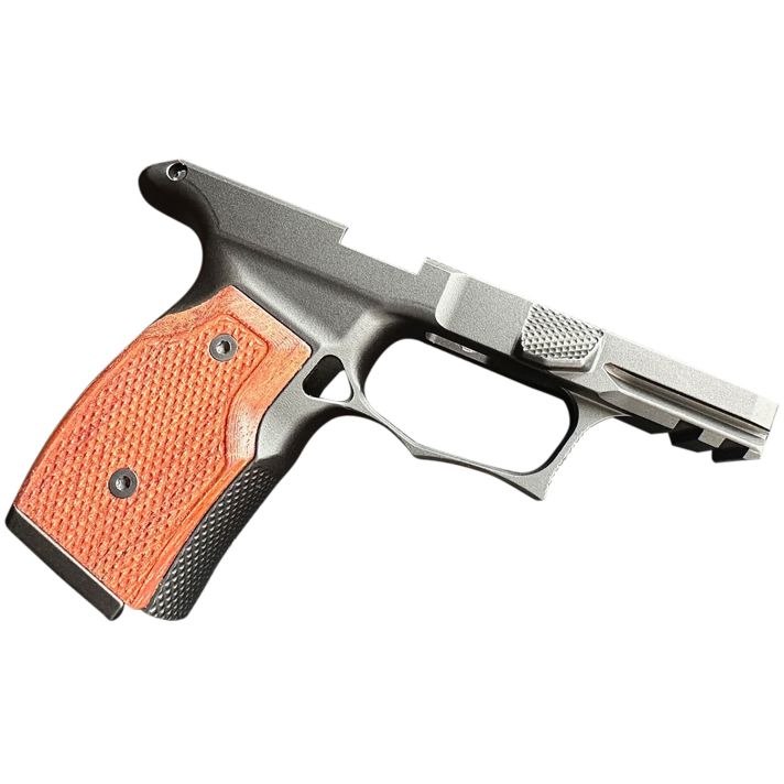 Sharps Bros SBGM01-G2 Grip ModuleBlack w/ Cherry 7075-T6 Aluminum Fits P365X/P365XL