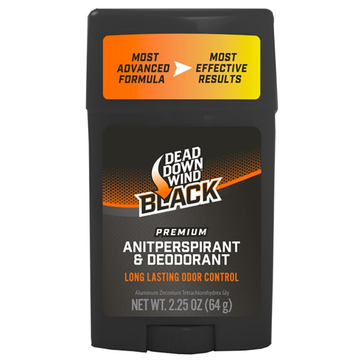 Dead Down Wind 1235 Antiperspirant & Deodorant Black Premium Odor Eliminator 2.25 oz Stick