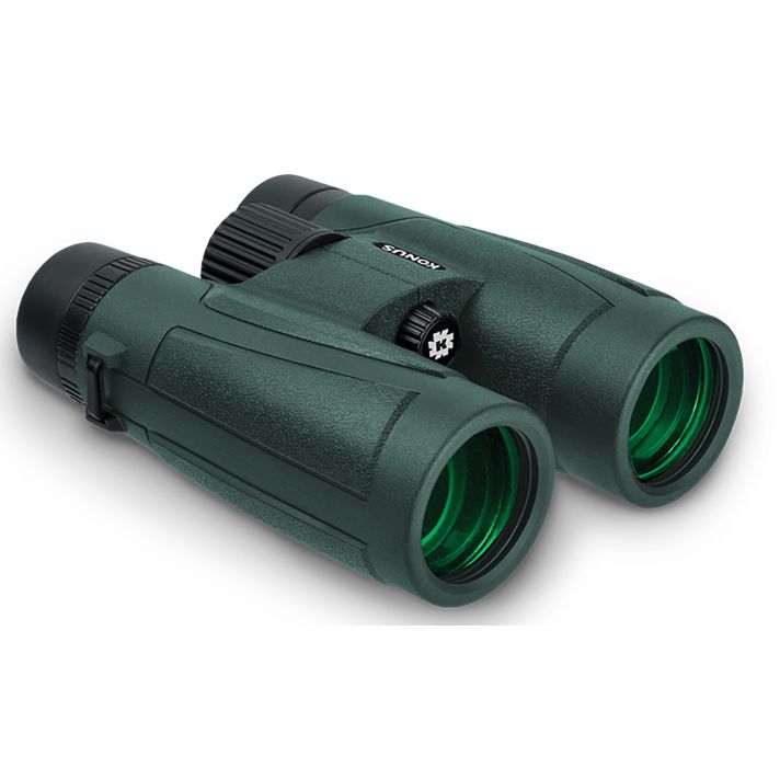 Konus BI10 Regent-HD10x42 W.A. BaK-4 Roof Prism Center Focus Black Rubber Armor