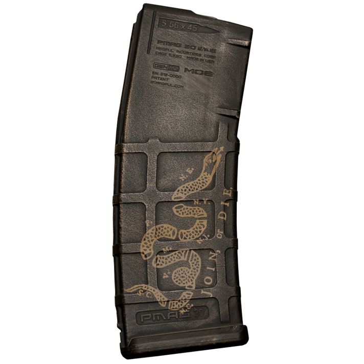 Weapon Works 228052 PMAG GEN M2 MOE 30rd Fits AR/M4 Join Or Die Polymer