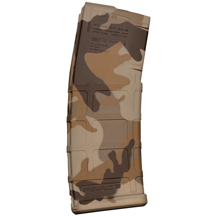 Weapon Works 228035 PMAG GEN M2 MOE 30rd Fits AR/M4 M81 Desert Polymer