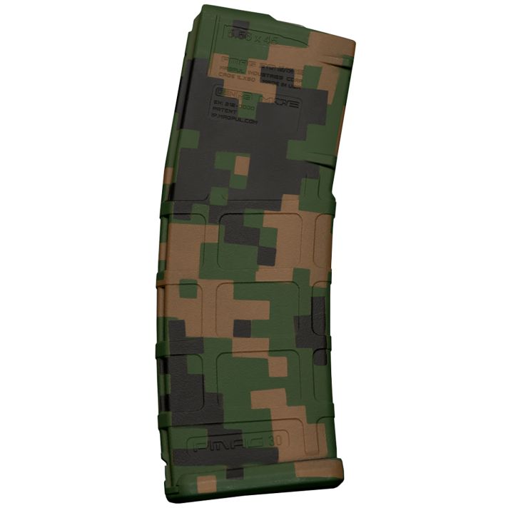 Weapon Works 228047 PMAG GEN M2 MOE 30rd Fits AR/M4 Marpat (Woodland) Polymer