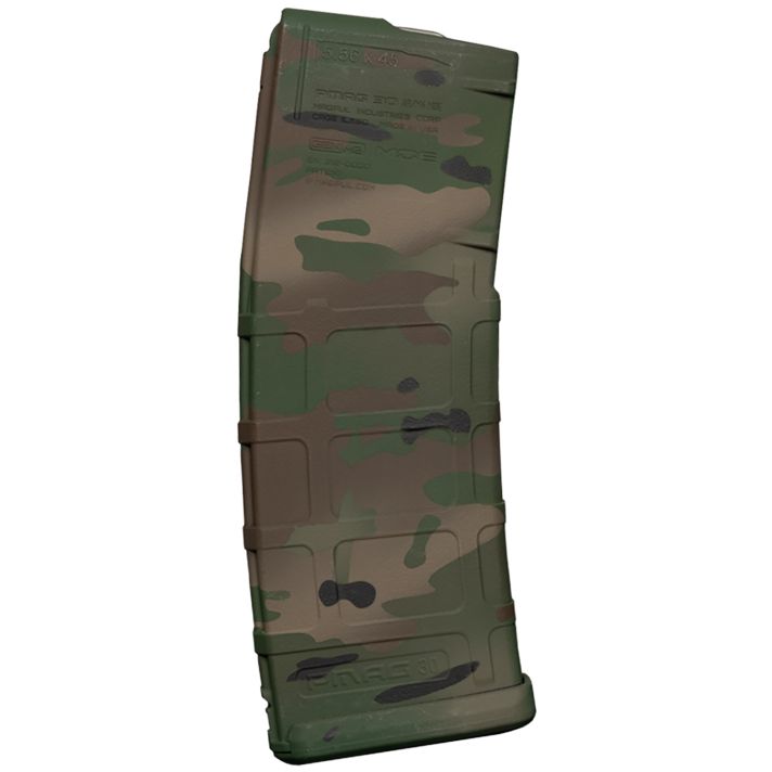 Weapon Works 228055 PMAG GEN M2 MOE 30rd Fits AR/M4 Multi-Cam Woodland Polymer