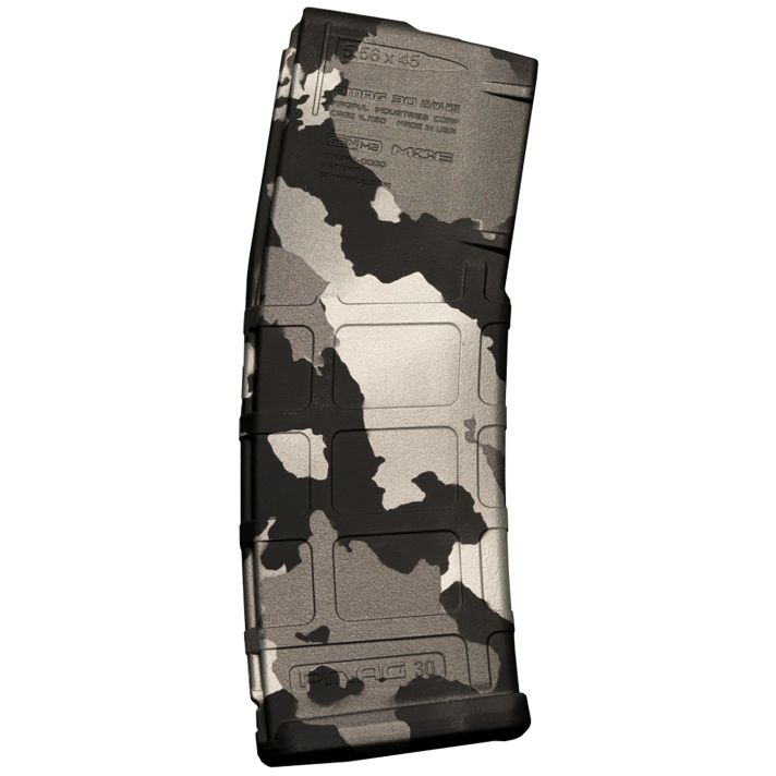Weapon Works 228043 PMAG GEN M2 MOE 30rd Fits AR/M4 Silver Granite Polymer