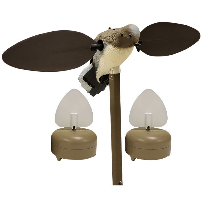 Mojo Outdoors HW2548 Voodoo/2 Flock A FlickersSports South Exclusive Brown/White 2 Per Pack