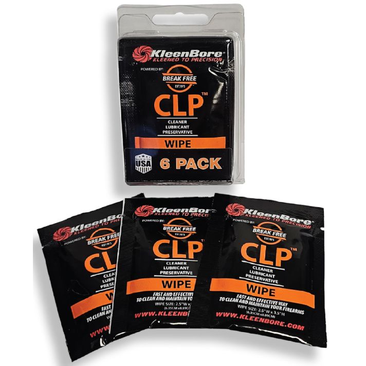 KleenBore KBBF6PK BreakFree CLP Wipes 6PK