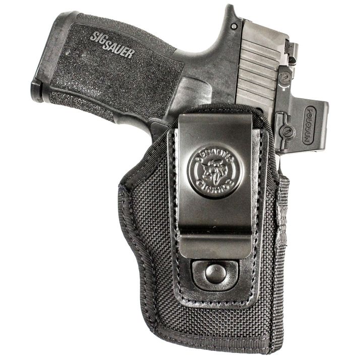 DeSantis Gunhide N87BJ9YZ0 Pro StealthIWB Black Nylon Sig Sauer P365 w/Red Dot Ambidextrous