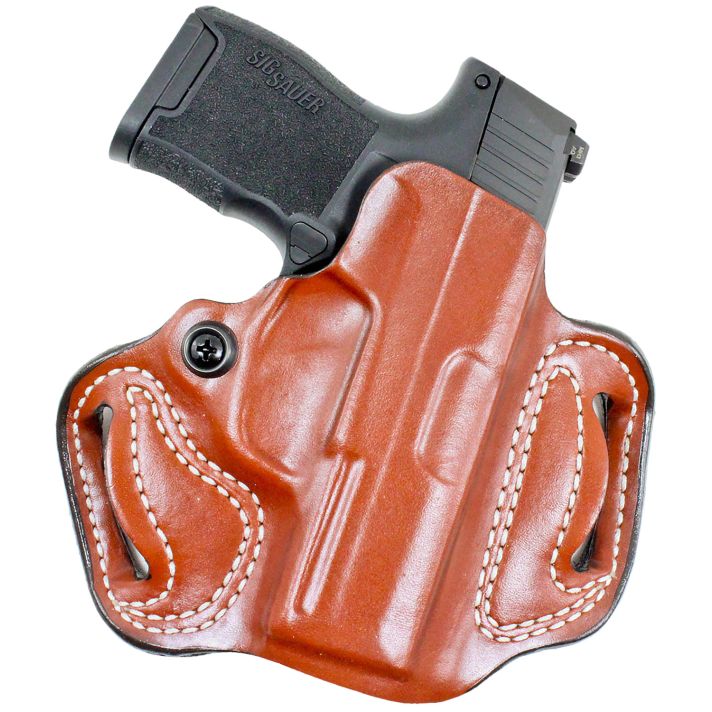 DeSantis Gunhide 086TA9YZ0 Mini SlideOWB Tan Sig Sauer P365 w/Red Dot Right Hand
