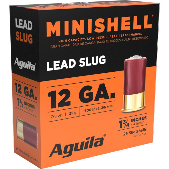 Aguila 1CHB1386 Minishell12Gauge 1.75" 5/8oz 25 Per Box/10 Case
